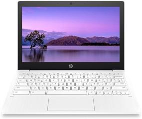 img 4 attached to Ноутбук HP Chromebook 11 дюймов (модель 2020 года) с аккумулятором на 15 часов работы - MediaTek MT8183, оперативная память 4 ГБ, накопитель eMMC 32 ГБ, 11,6-дюймовый HD-дисплей - ОС Chrome - снежно-белый цвет - 11a-na0021nr.