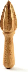 img 3 attached to 🎋 Bamboo Citrus Reamer by Norpro - A Neutral Beige Option