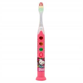 img 4 attached to Улучшите свою зубную рутину с электрической зубной щеткой Firefly Hello Kitty Ready Go.