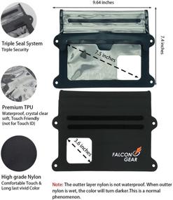 img 2 attached to FalconGear Waterproof Universal Adjustable Lanyard
