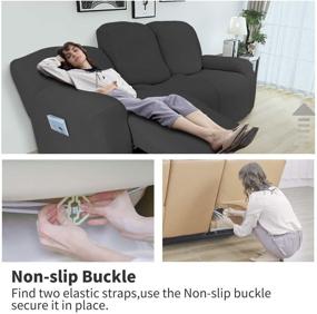 img 2 attached to Easy Going Recliner Slipcover Furniture Protector Home Decor