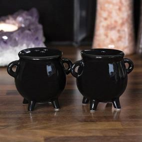 img 3 attached to 🥡 Cauldron Cruet Salt and Pepper Set: Enhance Your Culinary Experience with Seasoning Simplicity (24/48)