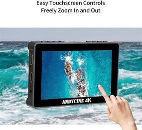 img 1 attached to 📸 ANDYCINE A6 Pro Camera Field Monitor: Enhance Filmmaking with 5.5 Inch Touch Screen, FHD, 3D LUT, 4K HDMI I/O - Compatible with Hollyland Mars, LED Light, Video Converter (F970 External Kit)