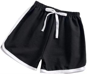 img 4 attached to Taitaibaby Shorts: Stylish and Comfortable 🩳 Clothing for Toddler Girls' Summer Running Activities