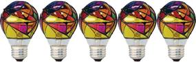 img 4 attached to 🌈 GE Lighting 46645 25W Stained Glass Style Bulb