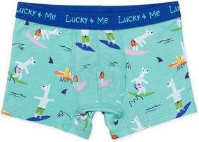 img 2 attached to 🏖️ Comfortable and Cute: Lucky Me Children's SeaShore Boys' Underwear