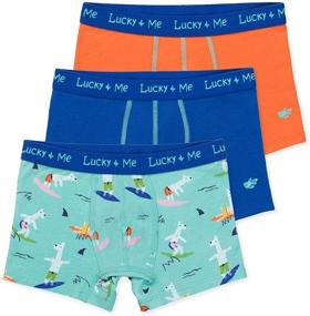 img 4 attached to 🏖️ Comfortable and Cute: Lucky Me Children's SeaShore Boys' Underwear
