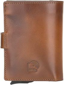 img 3 attached to Bouletta Minimalist Blocking Automatic Wallets Men's Accessories