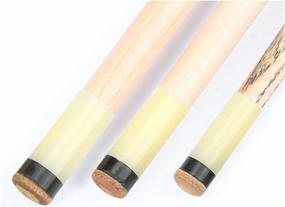 img 3 attached to 🎱 XINGYHENG 60Pcs (30 Set) Billiard Cue Ferrules Set - Off White with Replaceable Screw-on Tips (13mm, 12mm, 11mm Brown Tip)