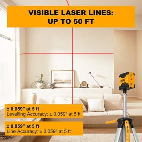 img 3 attached to 📏 HLL156508 - Self-Leveling Construction Horizontal Cross Line