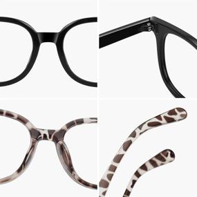 img 3 attached to 👓 Discover the Trendy and Protective STORYCOAST Blue Lightweight Eyeglasses