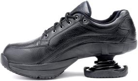 img 2 attached to 👟 Z CoiL Legend: Stylish and Durable Black Leather Shoes