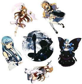 img 2 attached to Sword Art Online Stickers - Pack of 50 Vinyl Waterproof Decals for Laptop, Phone, Bottles & More