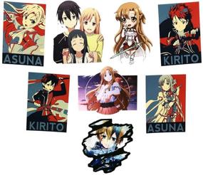 img 3 attached to Sword Art Online Stickers - Pack of 50 Vinyl Waterproof Decals for Laptop, Phone, Bottles & More