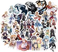 sword art online stickers - pack of 50 vinyl waterproof decals for laptop, phone, bottles & more logo