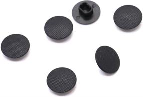 img 1 attached to 🎮 Pomeat 6 Pack Black Analog Joystick Stick Cap Cover Button for Sony PSP 1000: Enhanced Gaming Control!