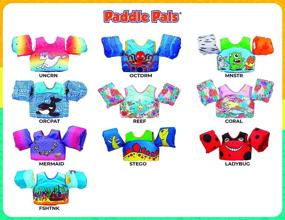 img 1 attached to 🌊 Body Glove Paddle Pals Life Jacket - The Top-Rated Kids Swim Vest 30 - 50 LBS, Approved by U.S. Coast Guard for Maximum Safety