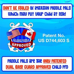 img 2 attached to 🌊 Body Glove Paddle Pals Life Jacket - The Top-Rated Kids Swim Vest 30 - 50 LBS, Approved by U.S. Coast Guard for Maximum Safety