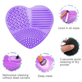 img 1 attached to Cleaning Mat，Color Silicone Portable Scrubber