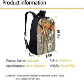 img 3 attached to Backpack Waterproof Shoulder Backpacks Outdoor