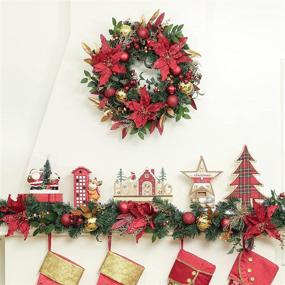 img 3 attached to Valery Madelyn Christmas Ornaments Fireplace Seasonal Decor