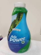 🏔️ melaleuca mela power laundry detergent mountain fresh 96 load: powerful cleaning for fresh, fragrant clothes logo