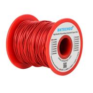 🔌 16 gauge magnet wire - enameled copper wire - magnet winding wire - 1.0 lb coil - 0.0492" diameter - red - temperature rating 155℃ - ideal for transformers and inductors - widely utilized logo