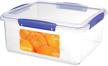 🍱 1850 klip it collection rectangle food storage container, 169 ounce/21 cup system logo