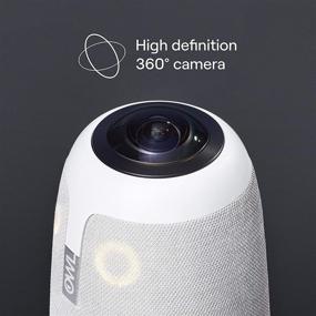 img 1 attached to 🦉 Enhanced Meeting Owl Pro: 360-Degree, 1080p HD Smart Video Conference Camera, Microphone, and Speaker (Auto Speaker Focus & Smart Zoom, Noise Equalization)