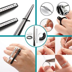 img 1 attached to 💍 OLSUNOR Ring Making Kit: Create Stunning Rings with 400pcs Stone Beads and Essential Tools for DIY Craftsmanship