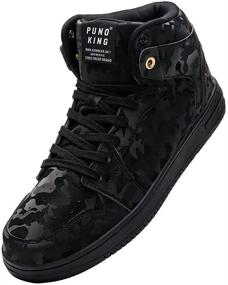 img 4 attached to Puno King Leather Trainers Men's Shoes - Fashion Sneakers for Enhanced SEO