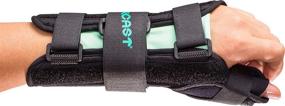 img 3 attached to 🤚 Aircast A2 Wrist Support Brace with Thumb Spica: Effective Pain Relief and Immobilization