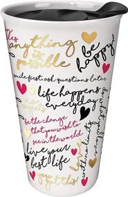 img 1 attached to ☕ Spoontiques Travel Mug with Positive Affirmations