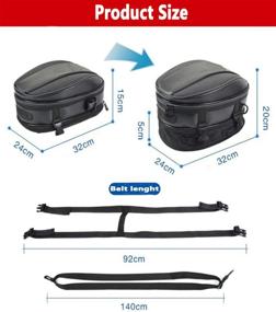 img 3 attached to Motorcycle Meago Multifunctional Tear Resistant Accessories Motorcycle & Powersports