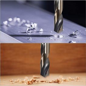 img 1 attached to Superior Performance Uxcell Reduced Shank Twist Drill Cutting Tools - Enhanced Precision and Efficiency