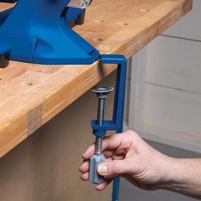 img 2 attached to 🔒 Secure your Pocket-Hole Jig with the Kreg KPHA760 Clamp - Blue