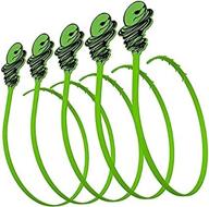 🚿 pack of 5 green gobbler hair grabber drain tools - hair clog remover & drain opener for sinks, tubs, and showers logo