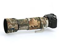 🌿 rolanpro jungle camo lens coat rain cover - new brown camouflage protection sleeve for canon ef 100-400mm f4.5-5.6 l is ii usm lens logo