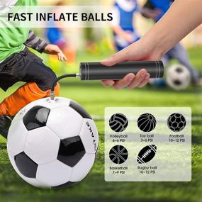 img 2 attached to Efficient Inflation: Automatic Electric Ball Pump with Needle and Nozzle for Sports Equipment and Inflatables