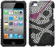 unique diamante skull design protective case for ipod touch 4 - mybat logo