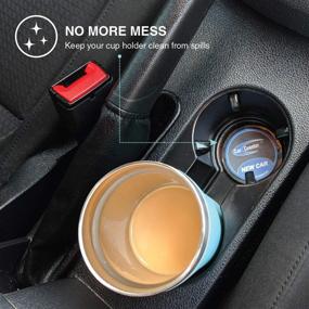 img 2 attached to 🚗 Aroma Chips New Car Scent (4 Pack): The Ultimate Car Coaster Air Freshener with Long Lasting Fragrance and Odor Removing Power