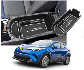 img 4 attached to CDEFG Center Console Accessory Organizer Compatible With 2018 2019 2020 2021 CHR C-HR