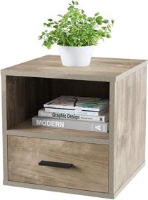 img 3 attached to 🏢 Efficiently Organize and Beautify Your Space with the Lavish Home Gray Stackable End Table