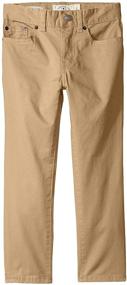 img 2 attached to 👖 Lucky Brand Boys' Pocket Stretch Twill Clothing