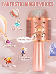 img 3 attached to 🎤 Experience the Perfect Christmas Caroling with BONAOK Microphone Portable Bluetooth!