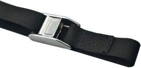 img 1 attached to ⚡️ Battery Tie Down Strap Kit with Stainless Steel 316 Buckle - 56" Pack (2 Units), Complete with 4 Eye Strap Mounts & 8 SS Screws - Ideal for Pool and Spa Use