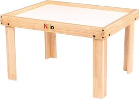 img 1 attached to NILO Kids' Home Store: Detachable Two Sided Baseplates, Perfectly Compatible