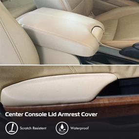 img 3 attached to A ABIGAIL 2008 2009 2010 2011 2012 Accord Sedan Center Console Armrest Cover &Amp