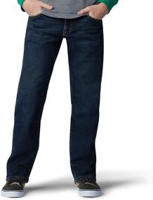 img 4 attached to 👖 LEE Relaxed Tapered Regular Boys' Clothing for Tackle