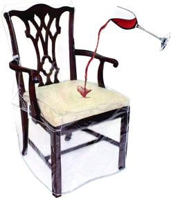 img 4 attached to Crystal-Clear LAMINET Heavy-Duty Dining Chair: Enhancing Elegance and Durability